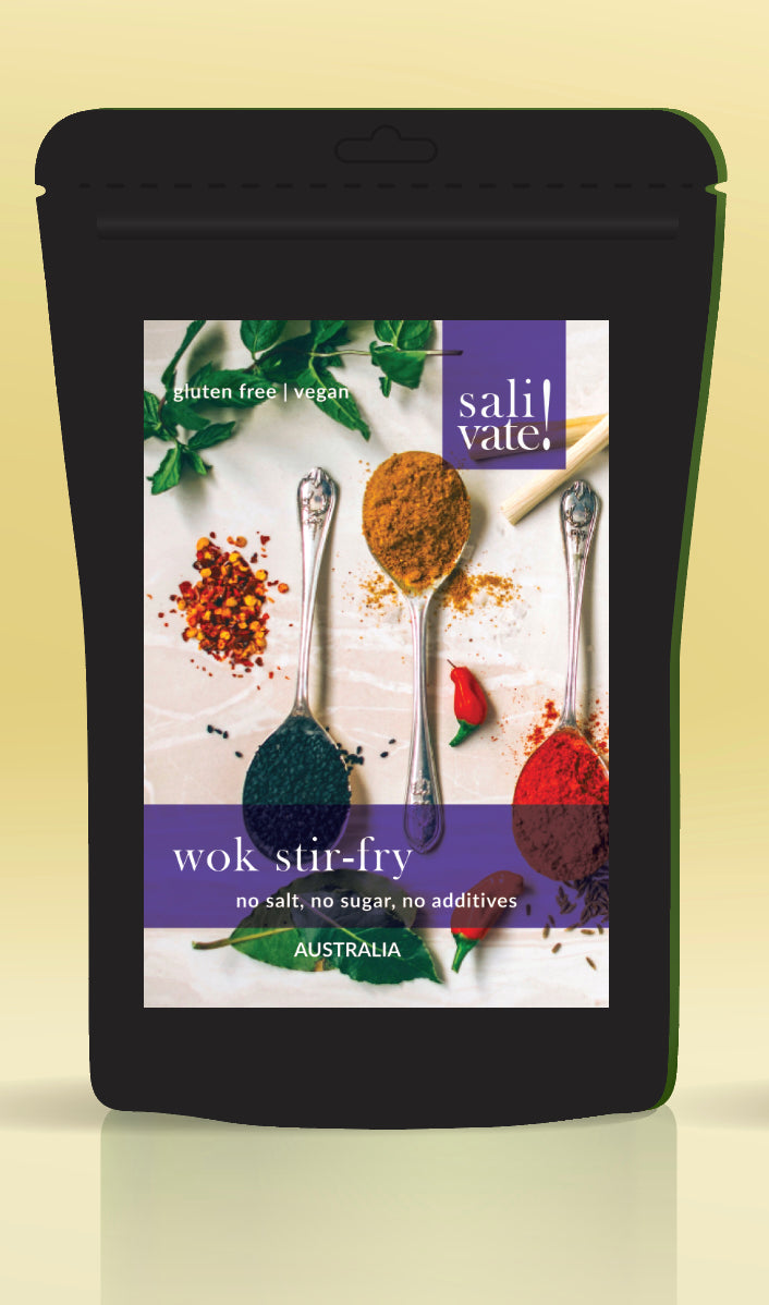 Pouch of Salivate! Wok Stir-Fry spice blend