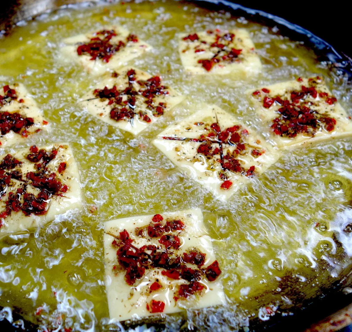 Crisp Tofu crusted in Lemongrass
