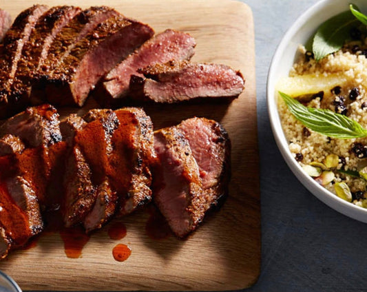 Harissa Rubbed Lamb