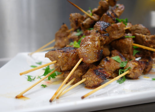 Moroccan Flavoured Lamb Kebabs
